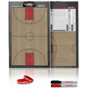 PowerNet Double-Sided Basketball Coaching Clipboard with Fence Clip