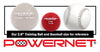 PowerNet Micro 2" Weighted Training Balls for Softball and Baseball - 12 Pack COMPLETE Set with 4 Weights - 3.5, 5.5, 7.5, 9.5 oz