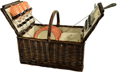 Picnic at Ascot Buckingham Picnic Basket for 4