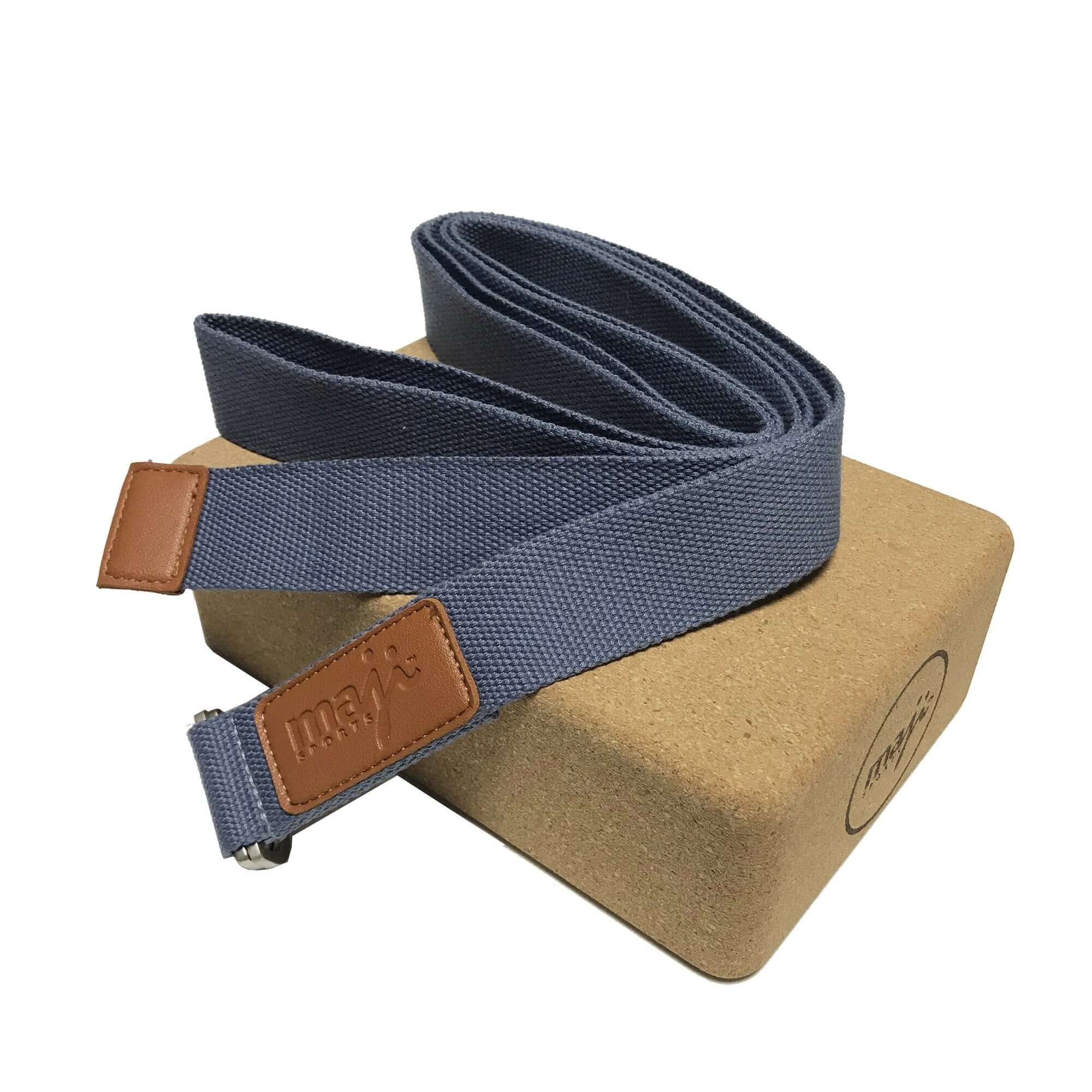 Cork Yoga Block & Strap Combo