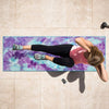 Tie Dye Yoga Mat Towel Non-Slip Microfiber