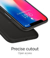 iPhone X Case - Thinnest Premium Ultra Thin Cover - Light, Slim, Minimal, Anti-Scratch Protective - Frosted Black