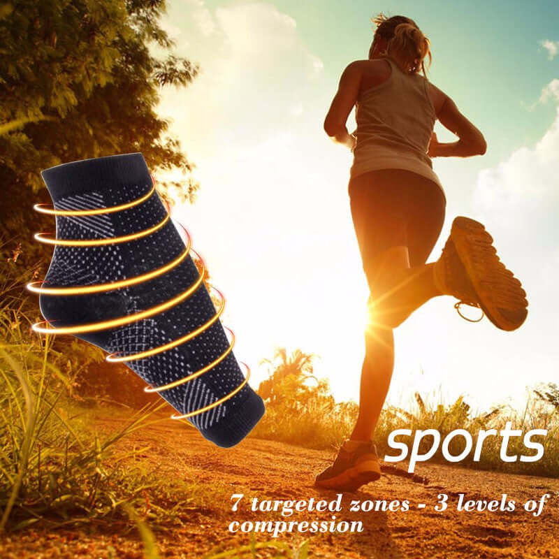 Anti-Fatigue Compression Ankle Sock for Improved Circulation &Swelling - Jupiter  Gear