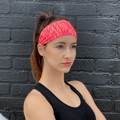 Extra-Wide Sport and Fitness Sweat-Wicking Headband
