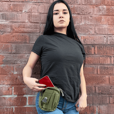 Tactical MOLLE Pouch & Waist Bag for Hiking & Outdoor Activities