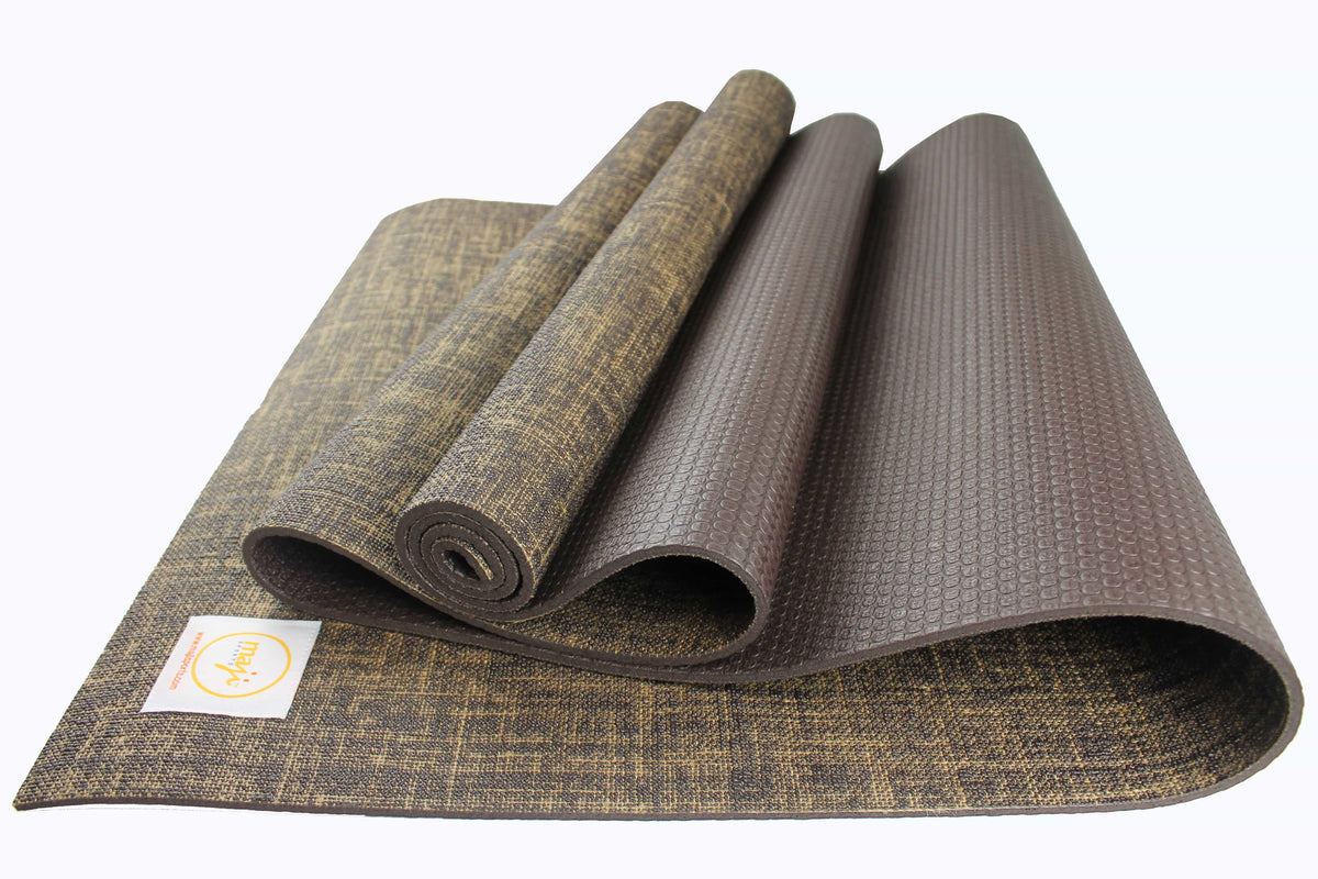 Jute Premium Yoga Mat | Pilates Mat + Foot Massager - Jupiter Gear