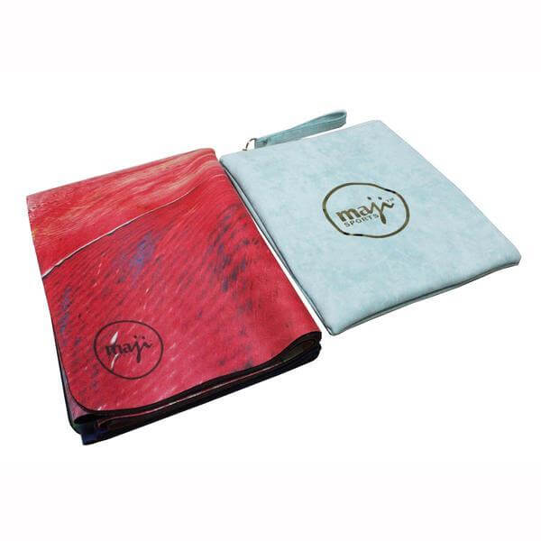 Maji Sports Suede and Natural Rubber Travel Yoga Mat