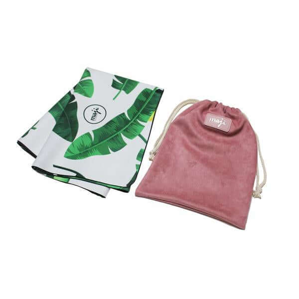 Maji Sports Suede and Natural Rubber Travel Yoga Mat