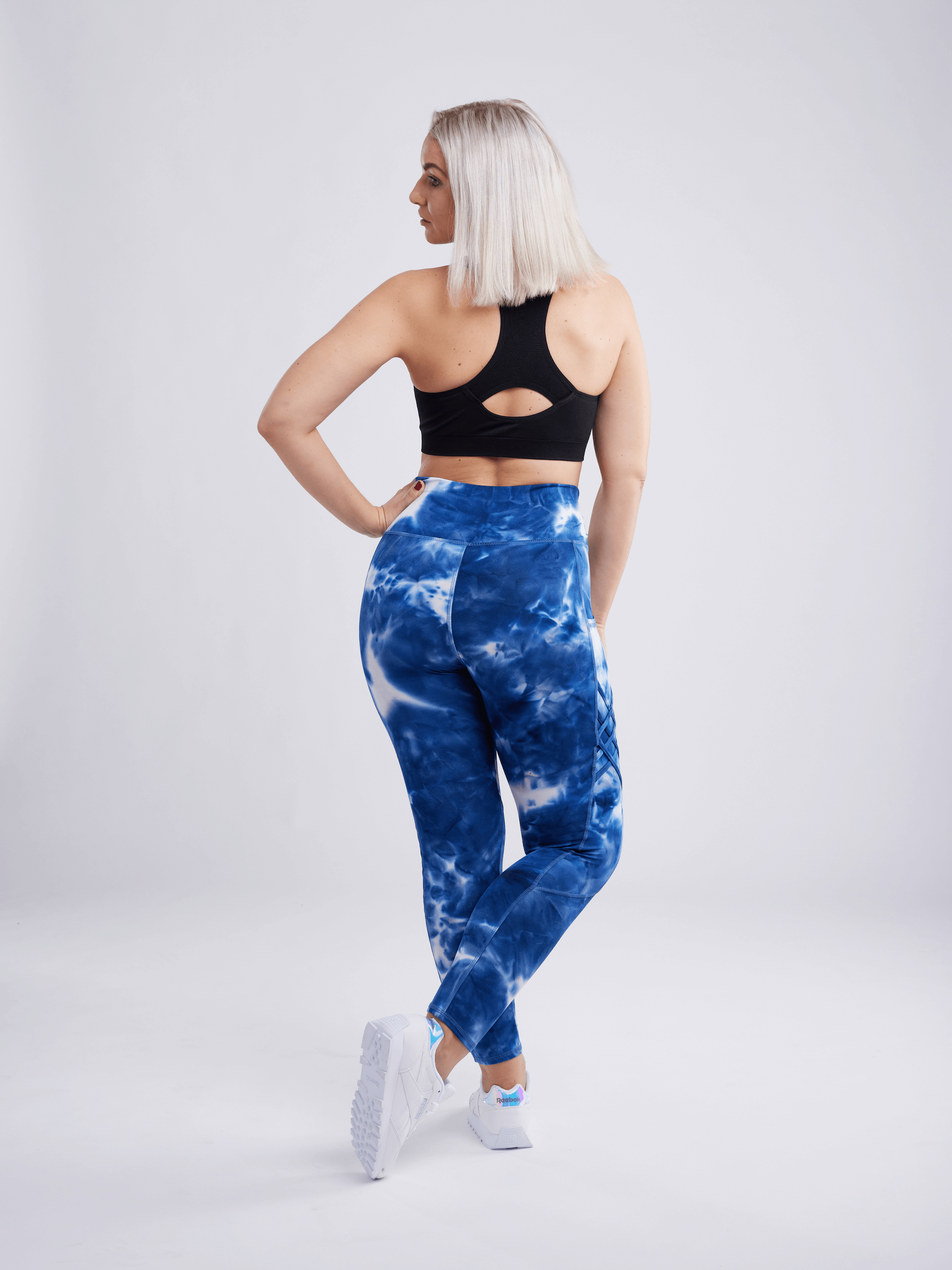 JupiterGear High-Waisted Criss-Cross Training Leggings with Hip Pockets