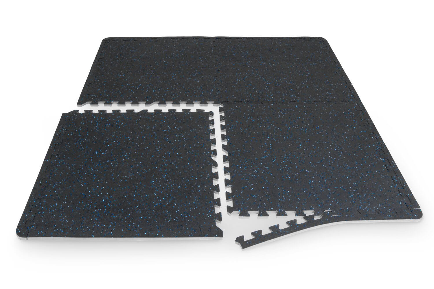 Rubber Top Exercise Puzzle Mat 0.75in 24sqft