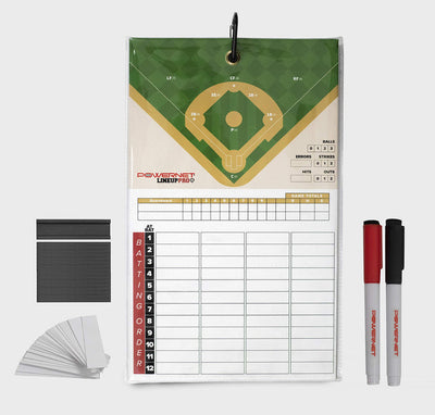PowerNet Lineup Pro Magnetic Baseball Softball Coaching Board Game Ready (1170)