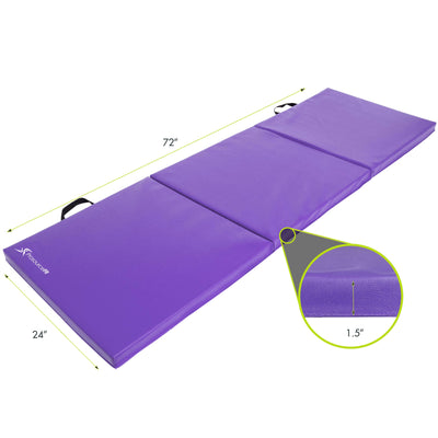 Tri-Fold Folding Exercise Mat 6 x 2