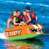 WOW Sports Big Boy Racing 1-4 Person Towable Water Tube For Pool and Lake