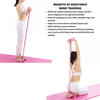 Pedal Resistance Band for Training Arms, Abs, Waist and Yoga Stretching