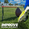 PowerNet Football Kicking Tee Pro with Carry Bag