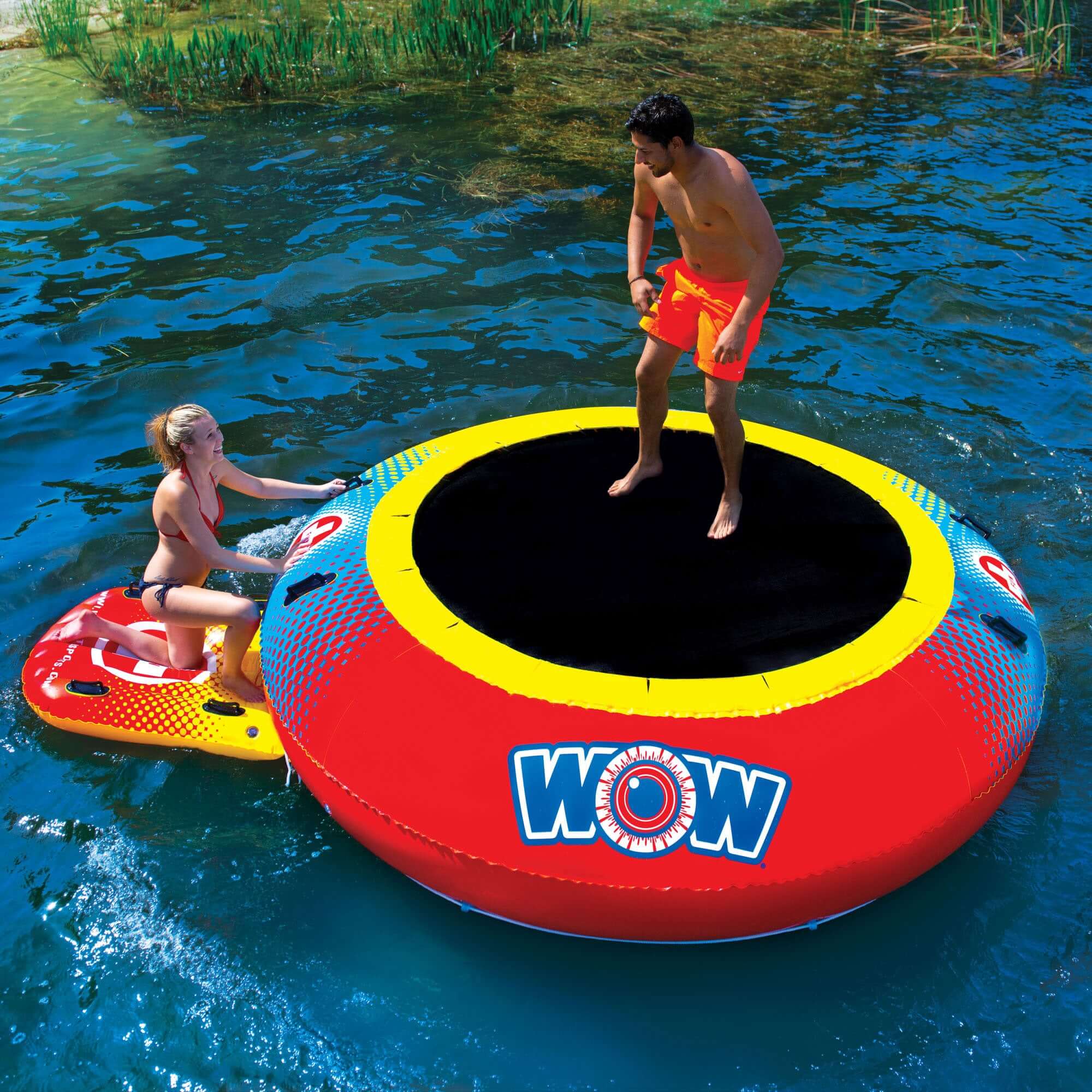 WOW Watersports Floating Pool and Lake Bouncer