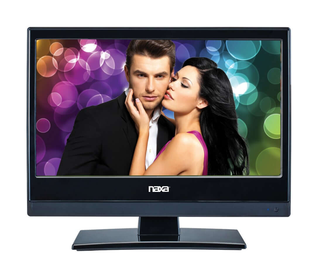 Naxa 13.3 Inch 12Volt AC/DC LED HDTV ATSC with DVD and Media Player + Car Package