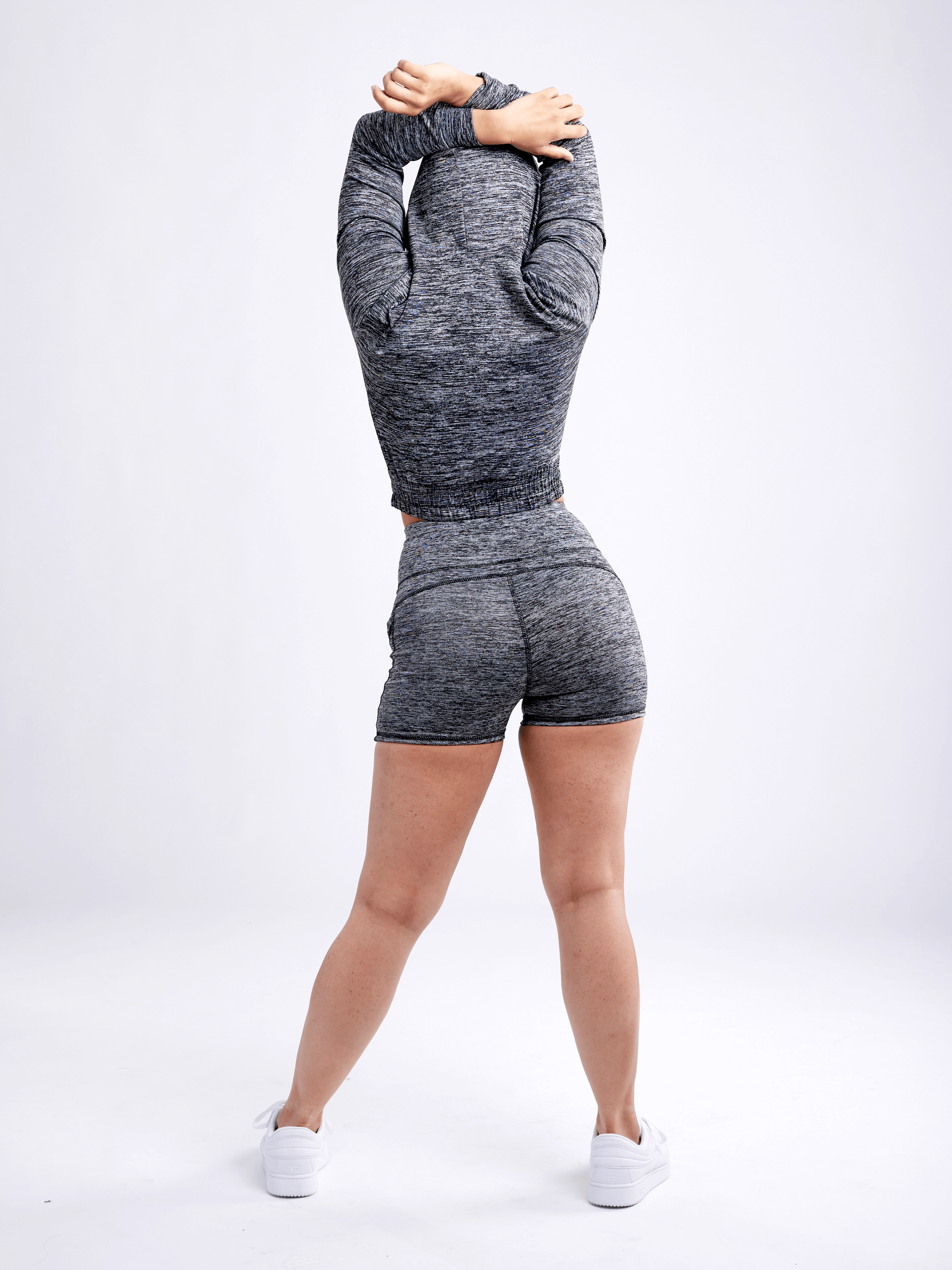 JupiterGear High-Waisted Athletic Shorts with Side Pockets