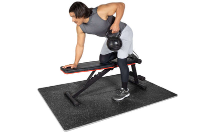 Rubber Top Exercise Puzzle Mat 0.75in 24sqft
