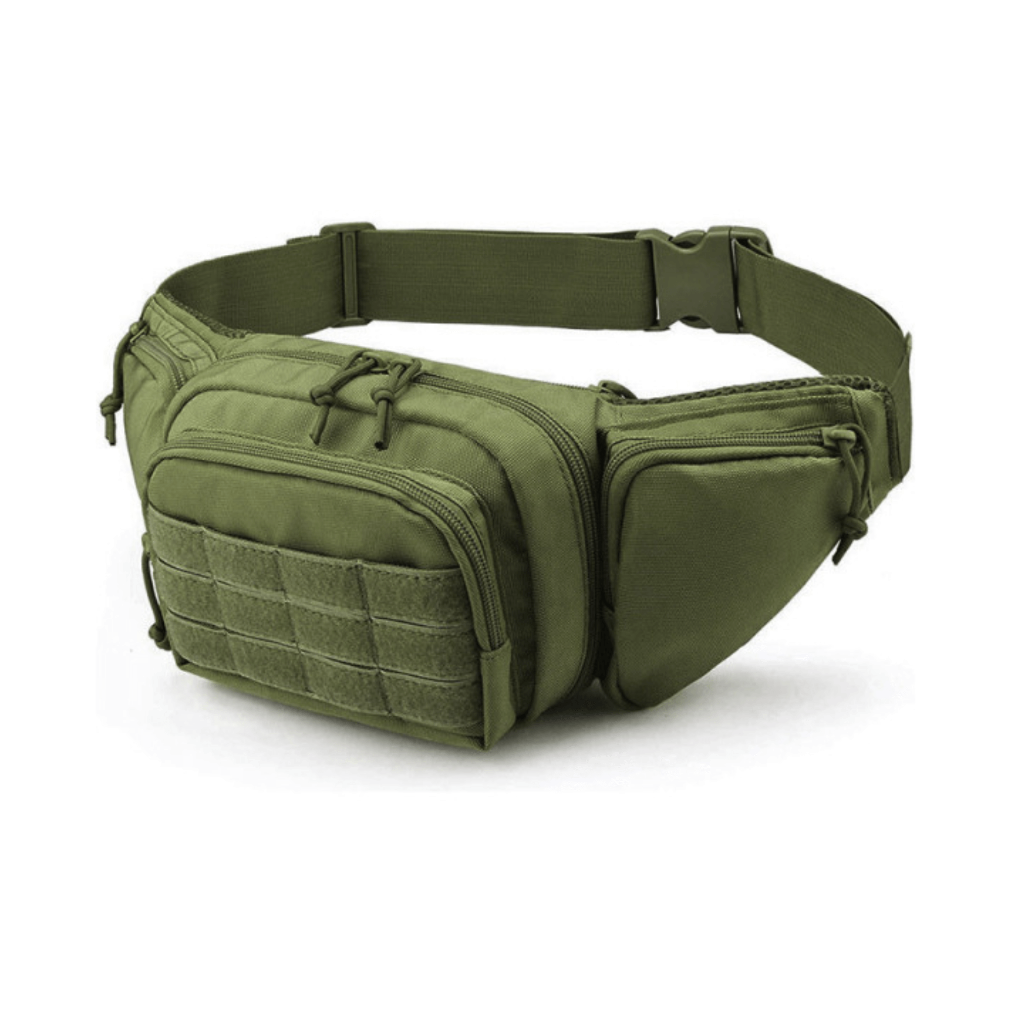 JupiterGear Tactical Military Waist Bag & Molle EDC Pouch for Outdoor Activities - Black