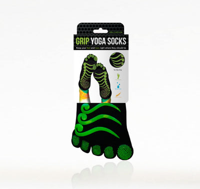 PBLX Non-Slip Yoga Socks, Medium & Large