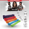 PowerNet Resistance Loop Exercise Heavy Duty Bands with Carry Bag