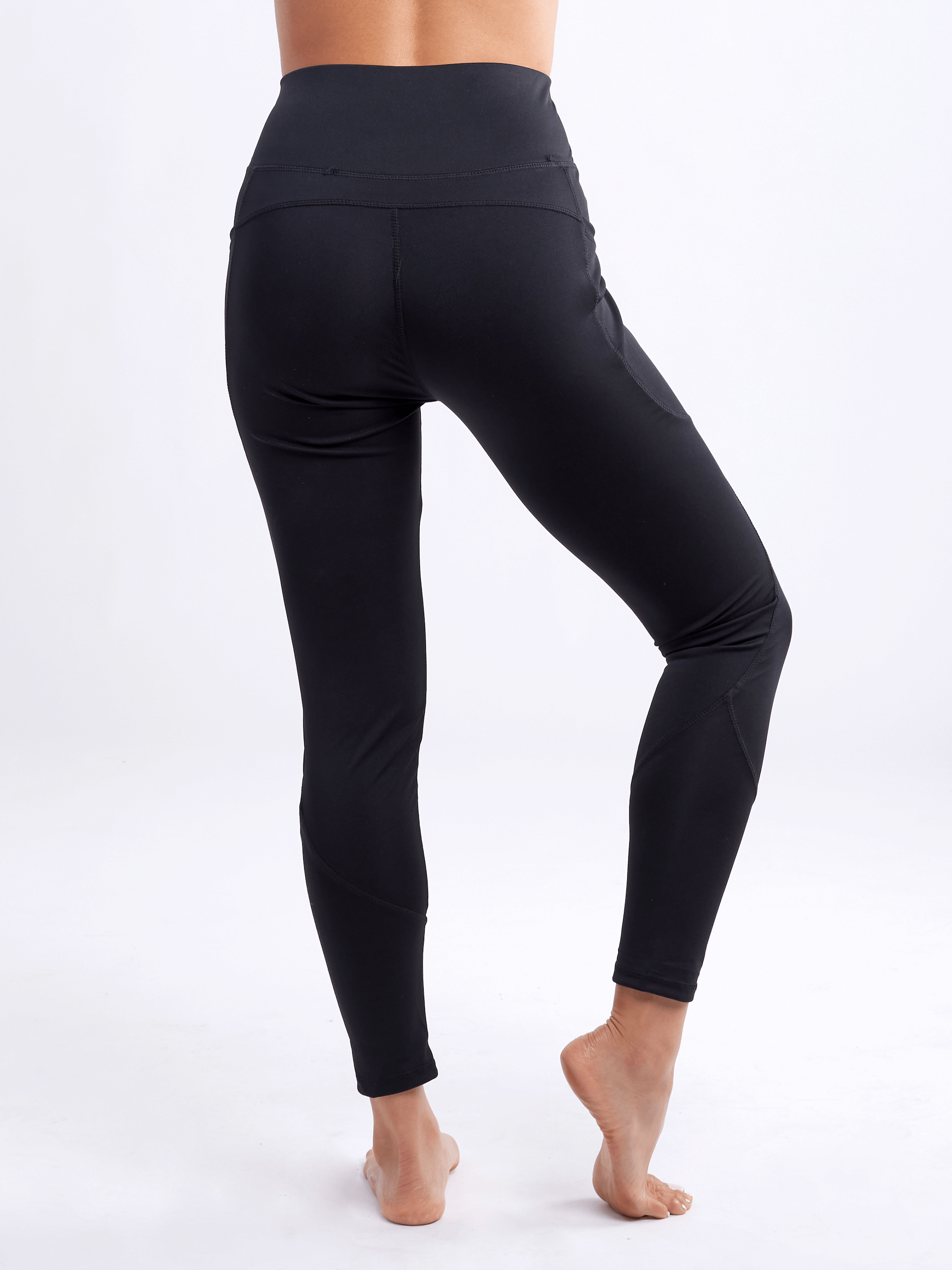 JupiterGear High-Waisted Classic Gym Leggings with Side Pockets