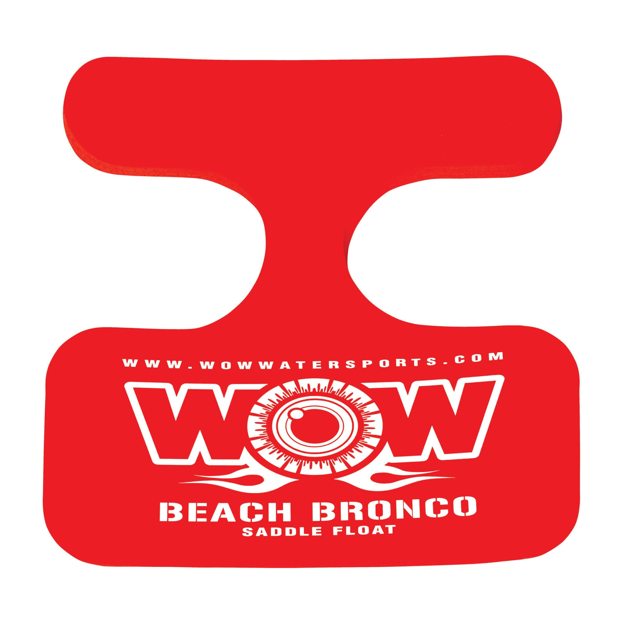 WOW Watersports Beach Bronco Pool Float Red
