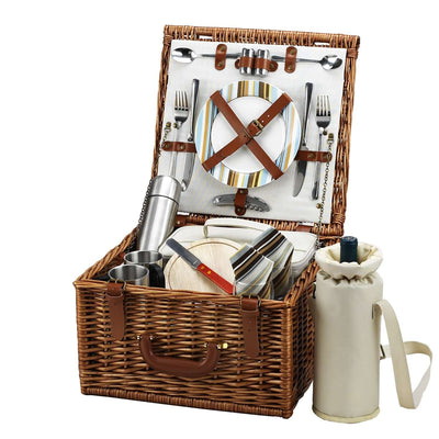 Picnic at Ascot Cheshire Basket for 2 w/coffee service