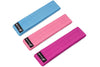 Fabric Loop Resistance Band Set - Blue, Pink, Purple