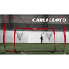 PowerNet 16x10 Soccer Goal Combo Barrier with 4 Pocket Targets