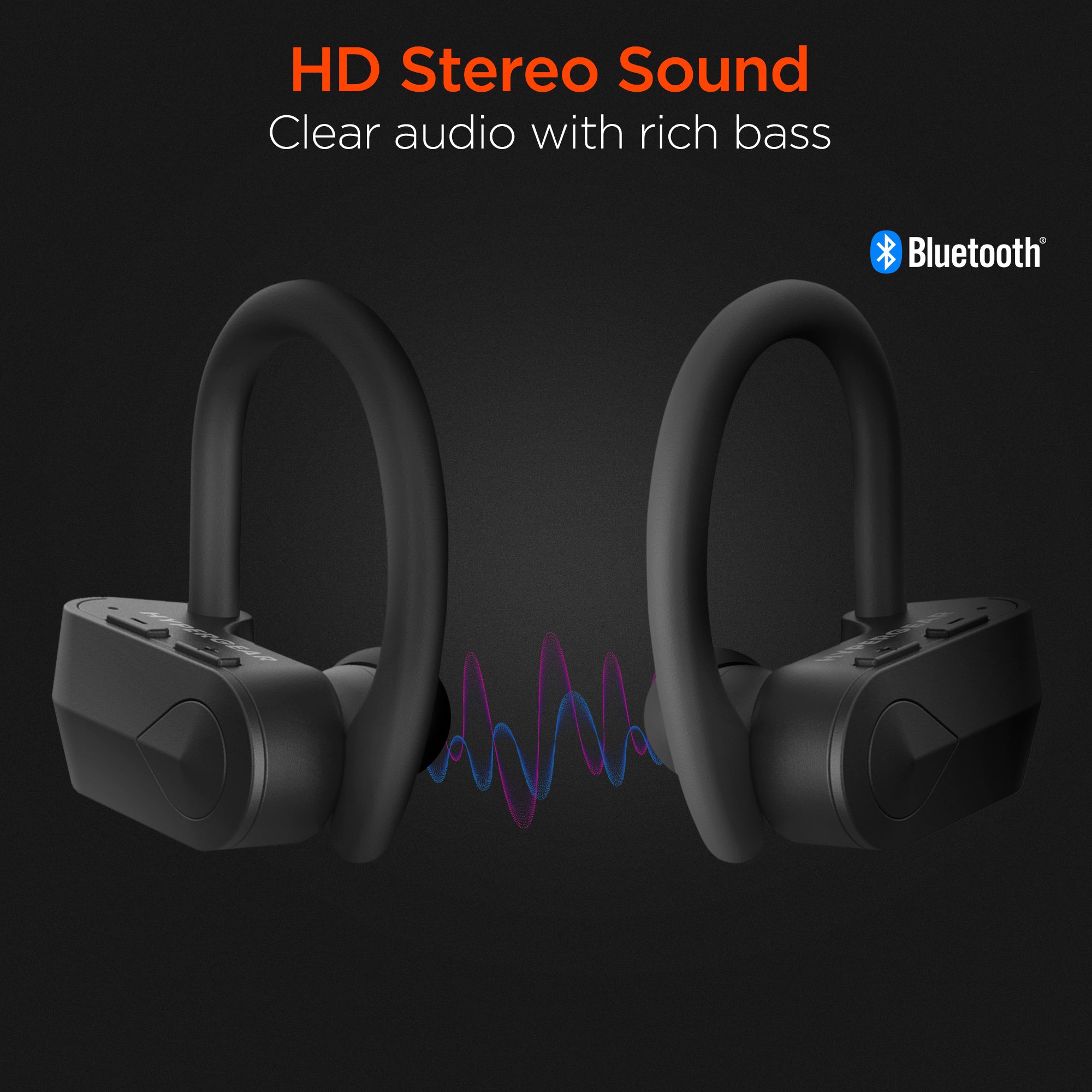 HyperGear Sport X2 True Wireless Earbuds with 4 Hours of Playtime per Charge