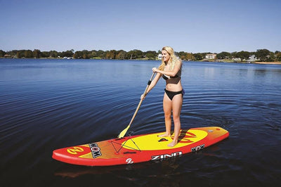 WOW Sports 11' Zino Stand Up Inflatable Paddleboard SUP Package with Cup Holder (21-3020)