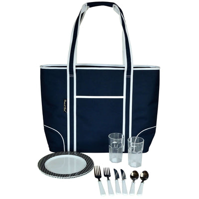 Picnic at Ascot Bold Insulated Picnic Tote for 2