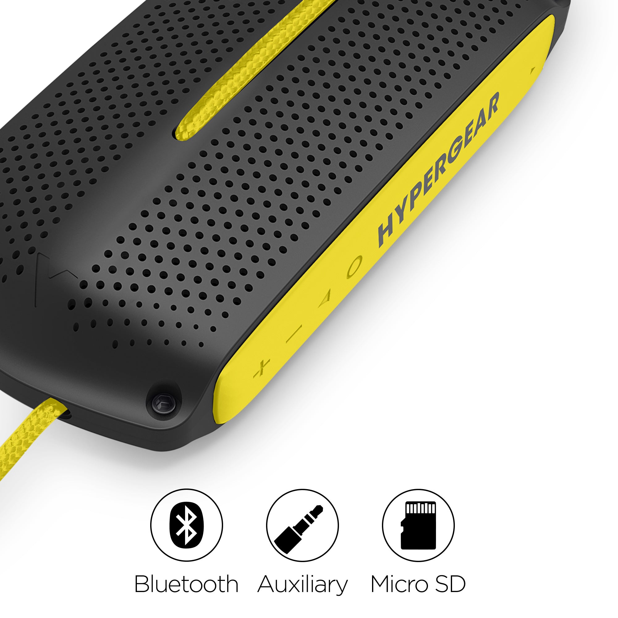 HyperGear Wave Water Resistant Wireless Speaker with Extended Battery Life
