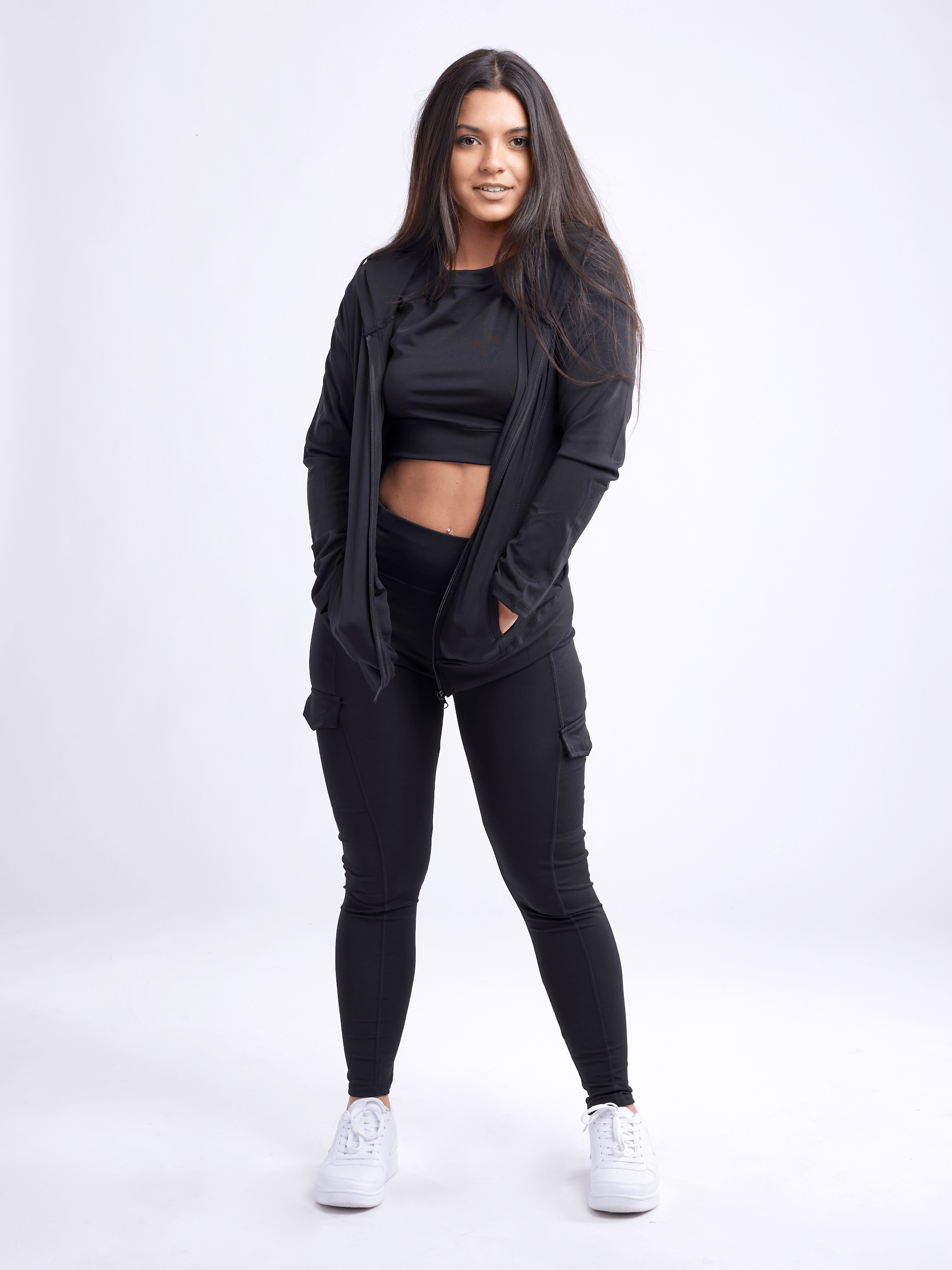 JupiterGear High-Waisted Leggings with Side Cargo Pockets