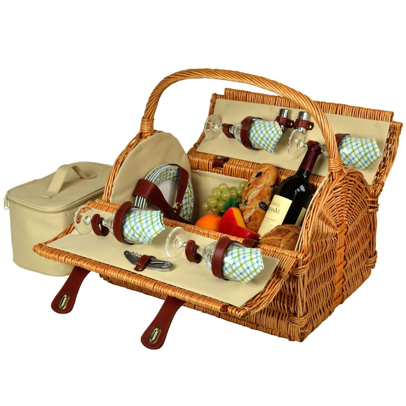 Picnic at Ascot Yorkshire Picnic Basket for 4
