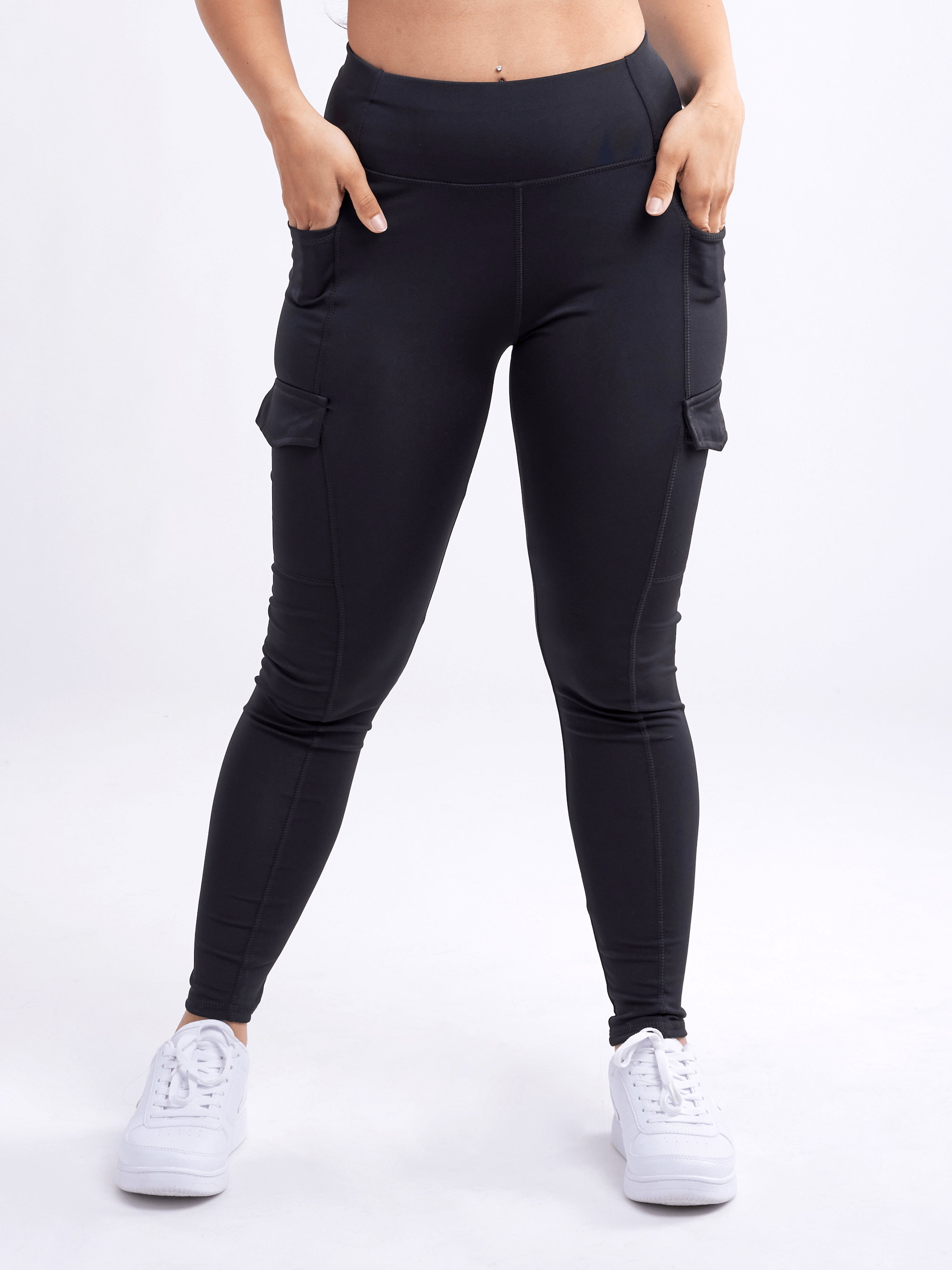 JupiterGear High-Waisted Leggings with Side Cargo Pockets