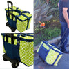 Picnic at Ascot XL Hybrid Folding Cooler on Wheels