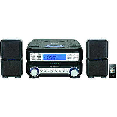 Portable Micro System with Bluetooth, CD Player, AUX Input & AM/FM Radio