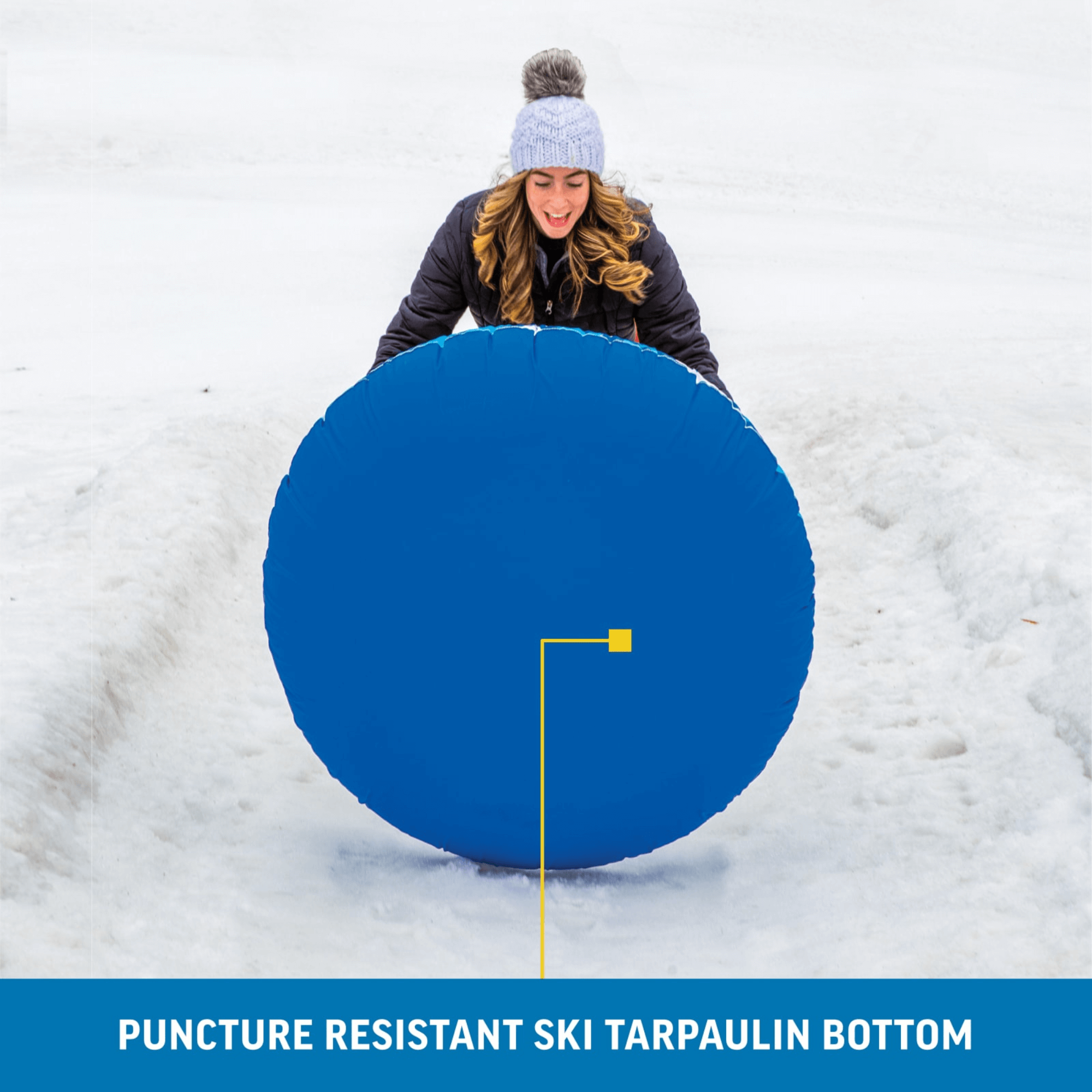 WOW Watersports Surge Tarpaulin-Bottom Snow Tube