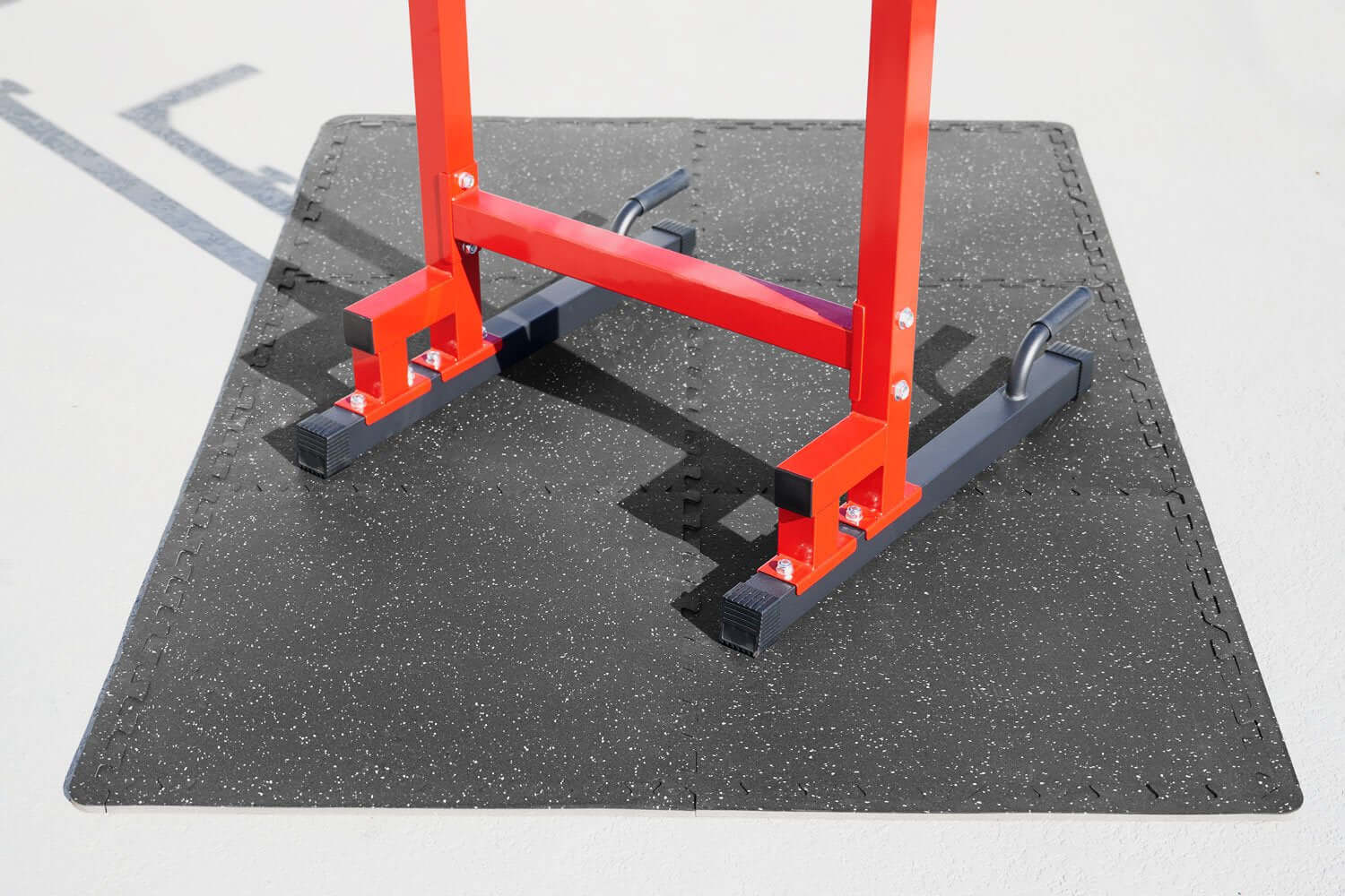 Rubber Top Exercise Puzzle Mat 0.75in 24sqft