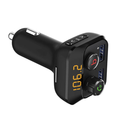 Bluetooth Wireless FM Transmitter Dual USB & Car Charger