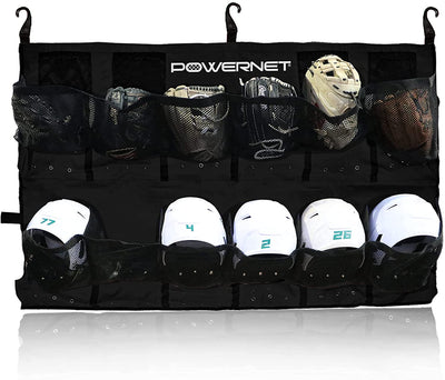 PowerNet PowerPro Hanging Helmet Organizer Bag with Roll-Up Portability (1168)