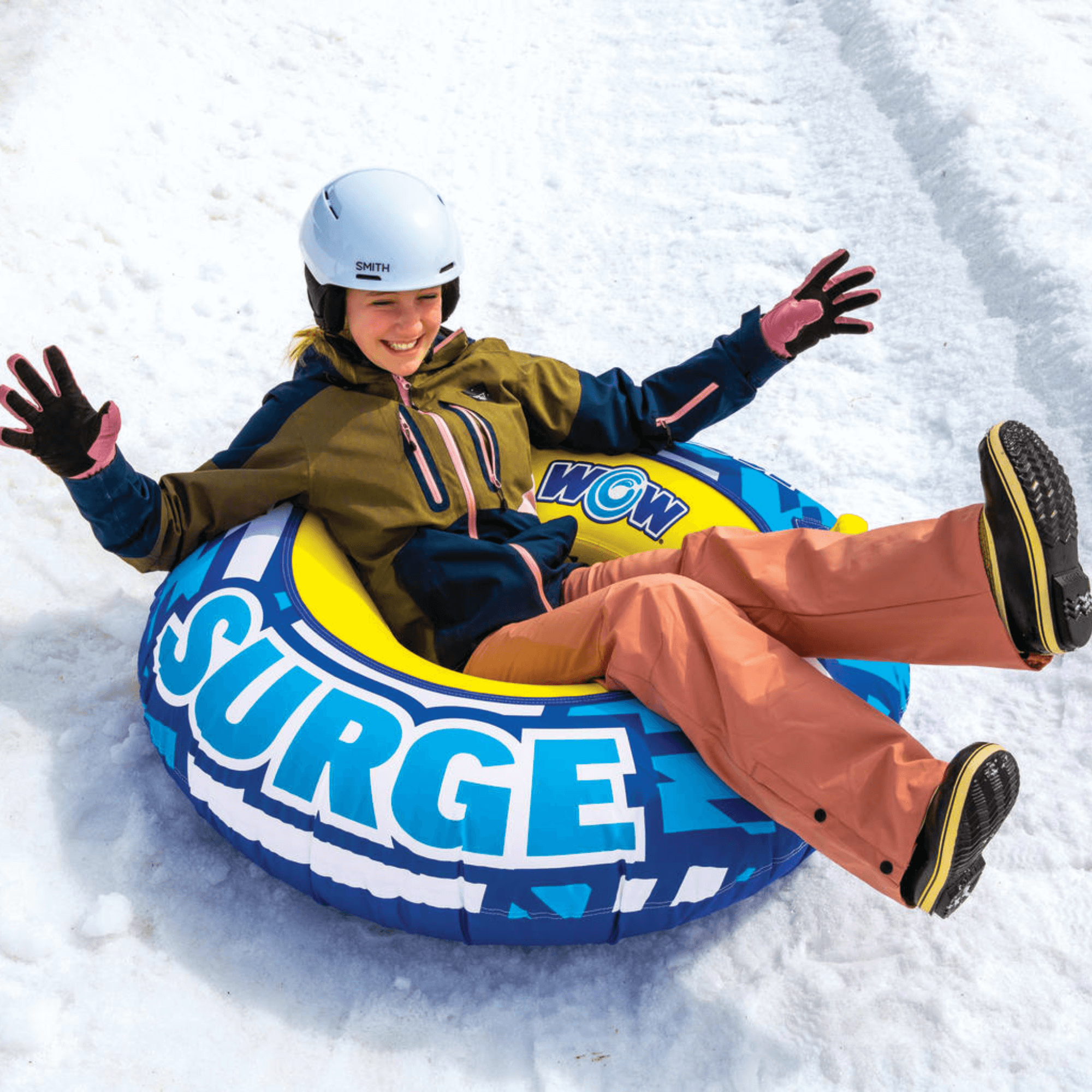 WOW Watersports Surge Tarpaulin-Bottom Snow Tube