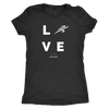 Love the Process Women's Athletic Tee